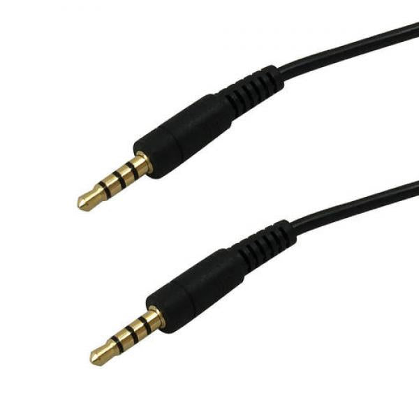TechCraft 3' 3.5mm TRRS Stereo Cable